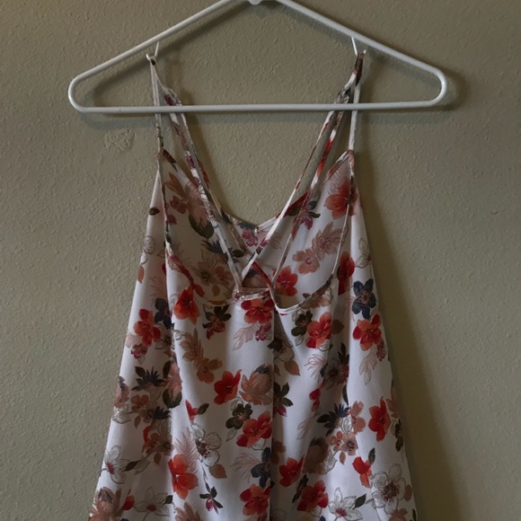 floral sheer cross back tank top from hollister - Picture 2 of 2